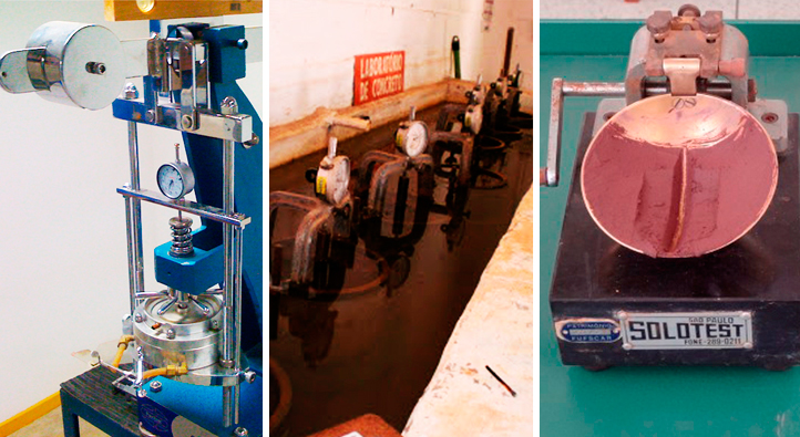 Engenheiro analisando dados de ensaios